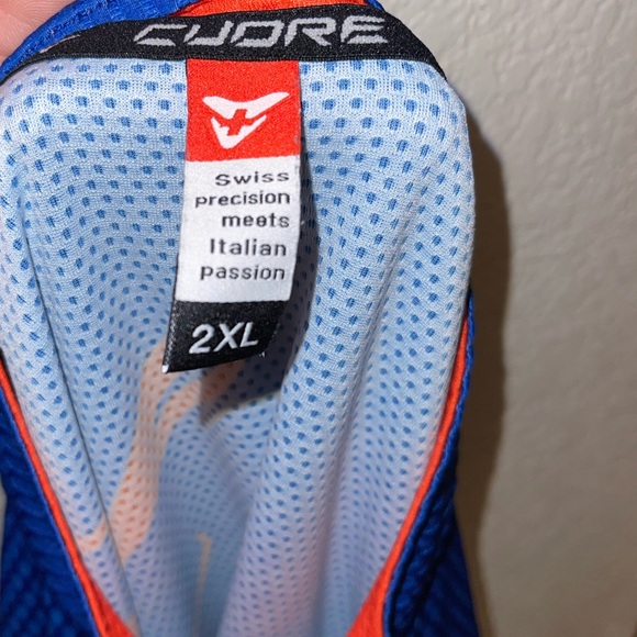 CUORE of Switzerland Cycling Jersey: Aztech Mountain Colorado: Adult Mens 2XL - Picture 5 of 6